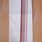 FCD-585 W/D DHOTI 3.80 MTR - Red