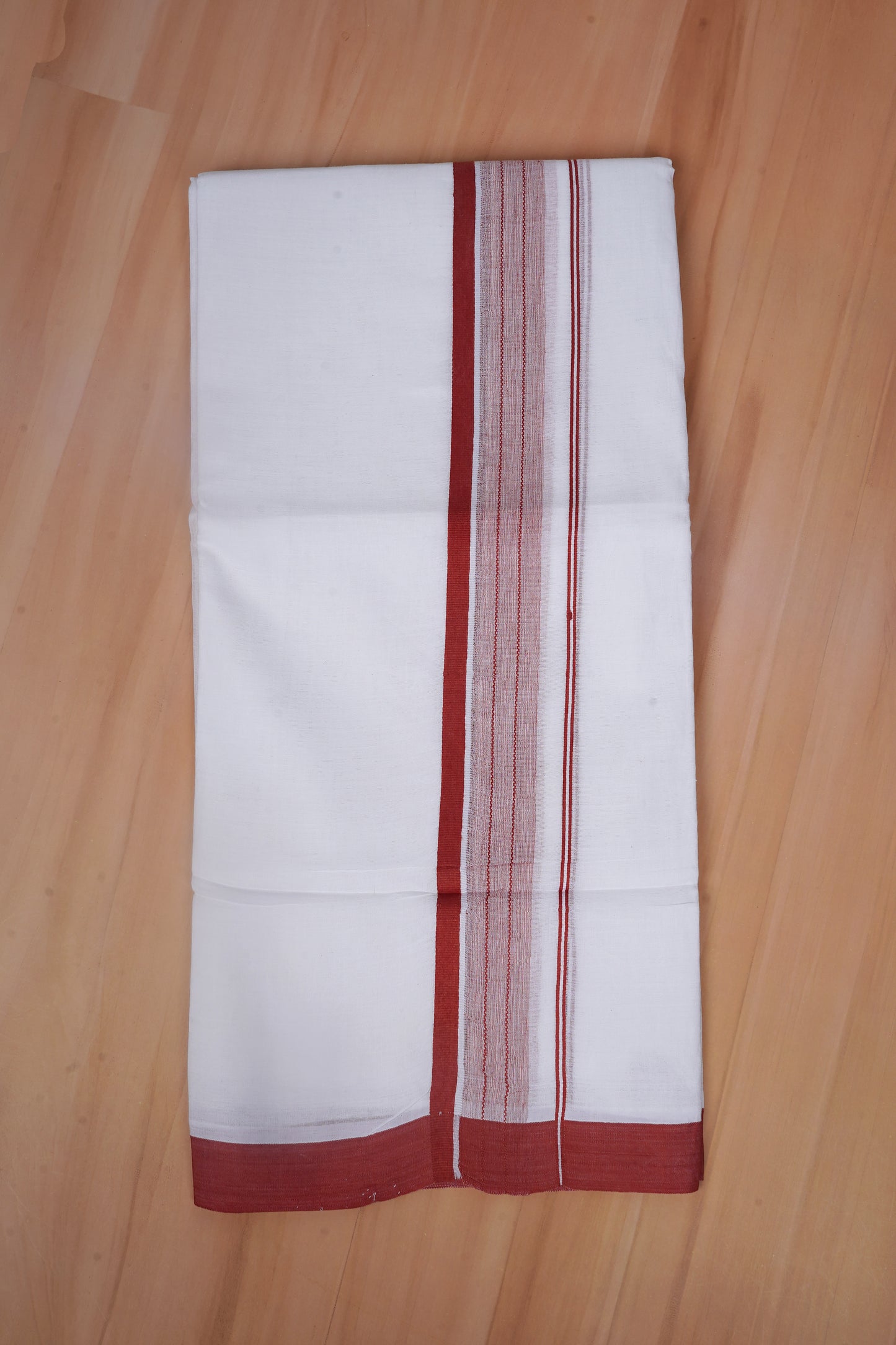 FCD-585 W/D DHOTI 3.80 MTR - Red