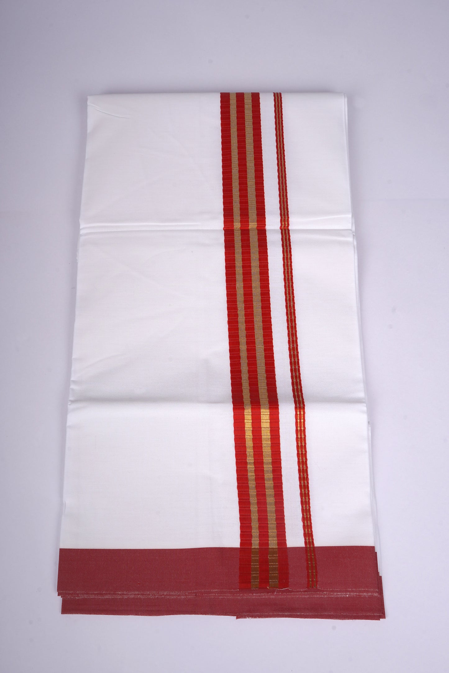FS-100 W/S DHOTI 2.00 MTR - Dark Orange