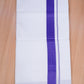 FCD-614 W/D DHOTI 3.80 MTR - Blue