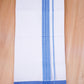 FCD-429 W/D DHOTI 3.80 MTR- Sky Blue