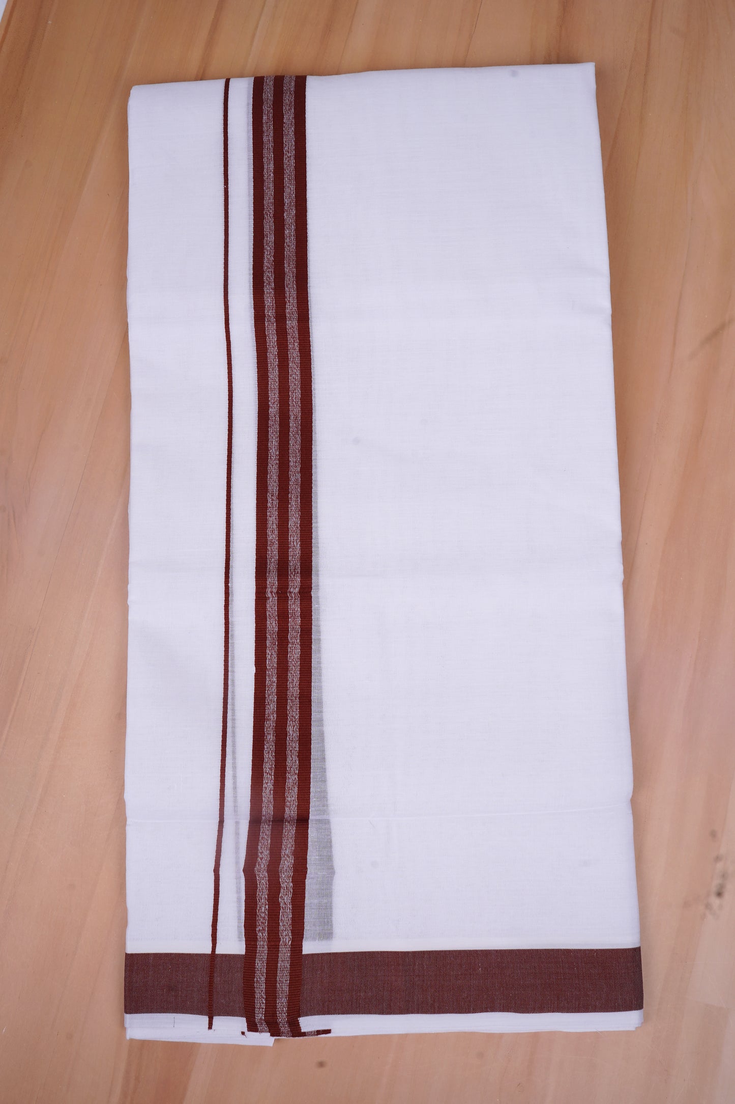 FCD-502 W/D DHOTI 3.80 MTR-Maroon