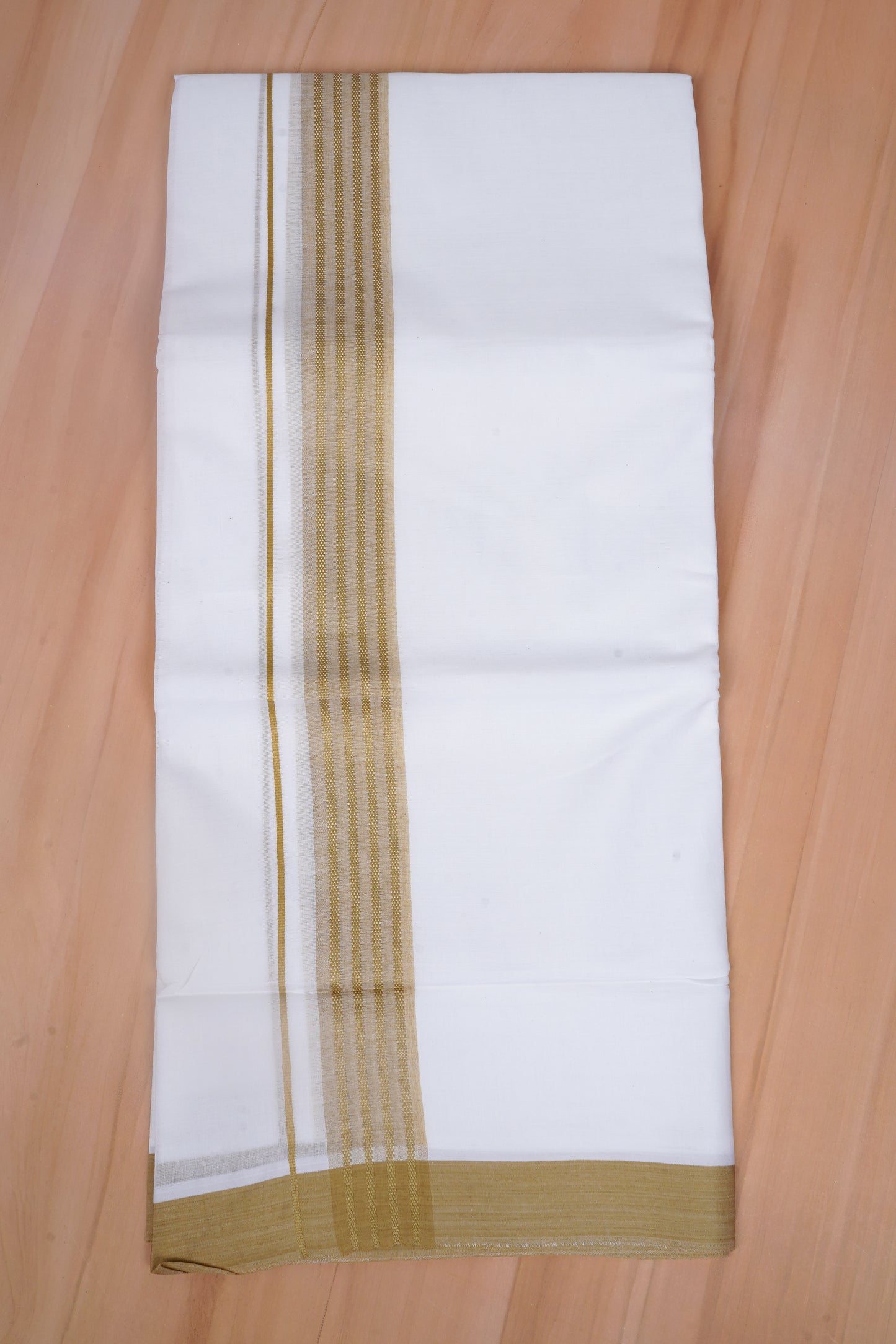 FCD-622 W/D DHOTI 3.80 MTR - Olive Green