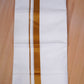 FCD-75 W/D DHOTI 3.80 MTR- Gold Yellow