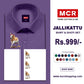 JALLIKATTU COLOUR SINGLE SET H/S -  (Dark Violet (05)