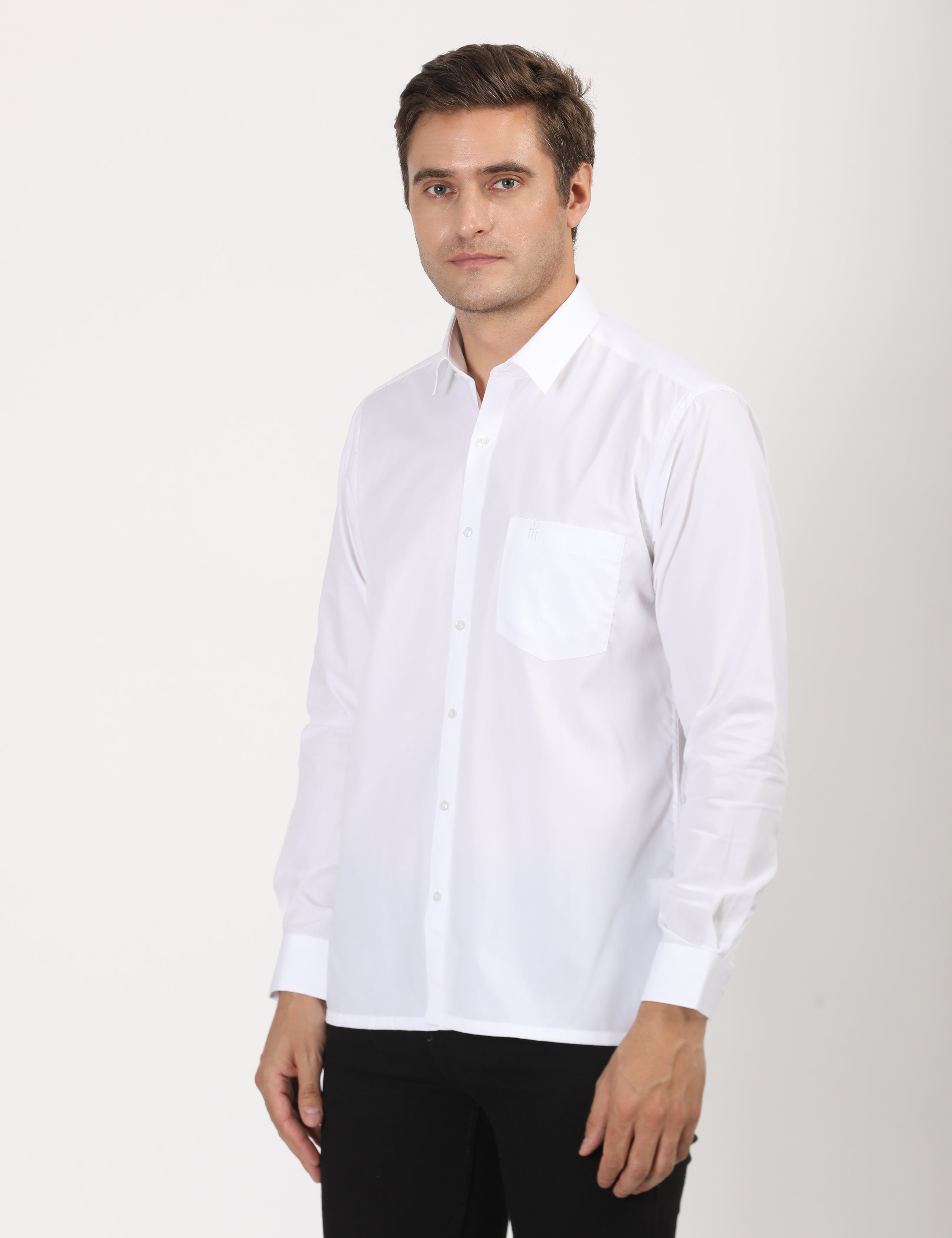 GIZA COTTON WHITE SHIRT