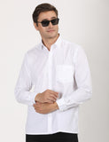 GIZA COTTON WHITE SHIRT