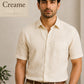 Excel Formal Cream Shirt For Men
