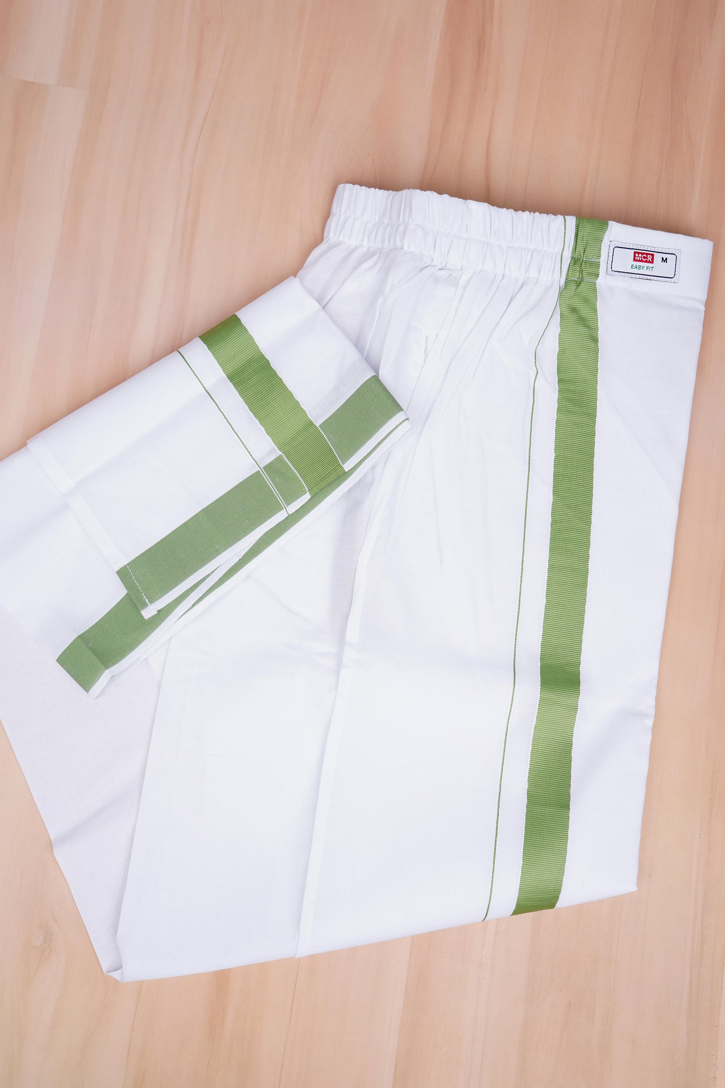 Easy Fit Fancy W/S Dhoti - Green