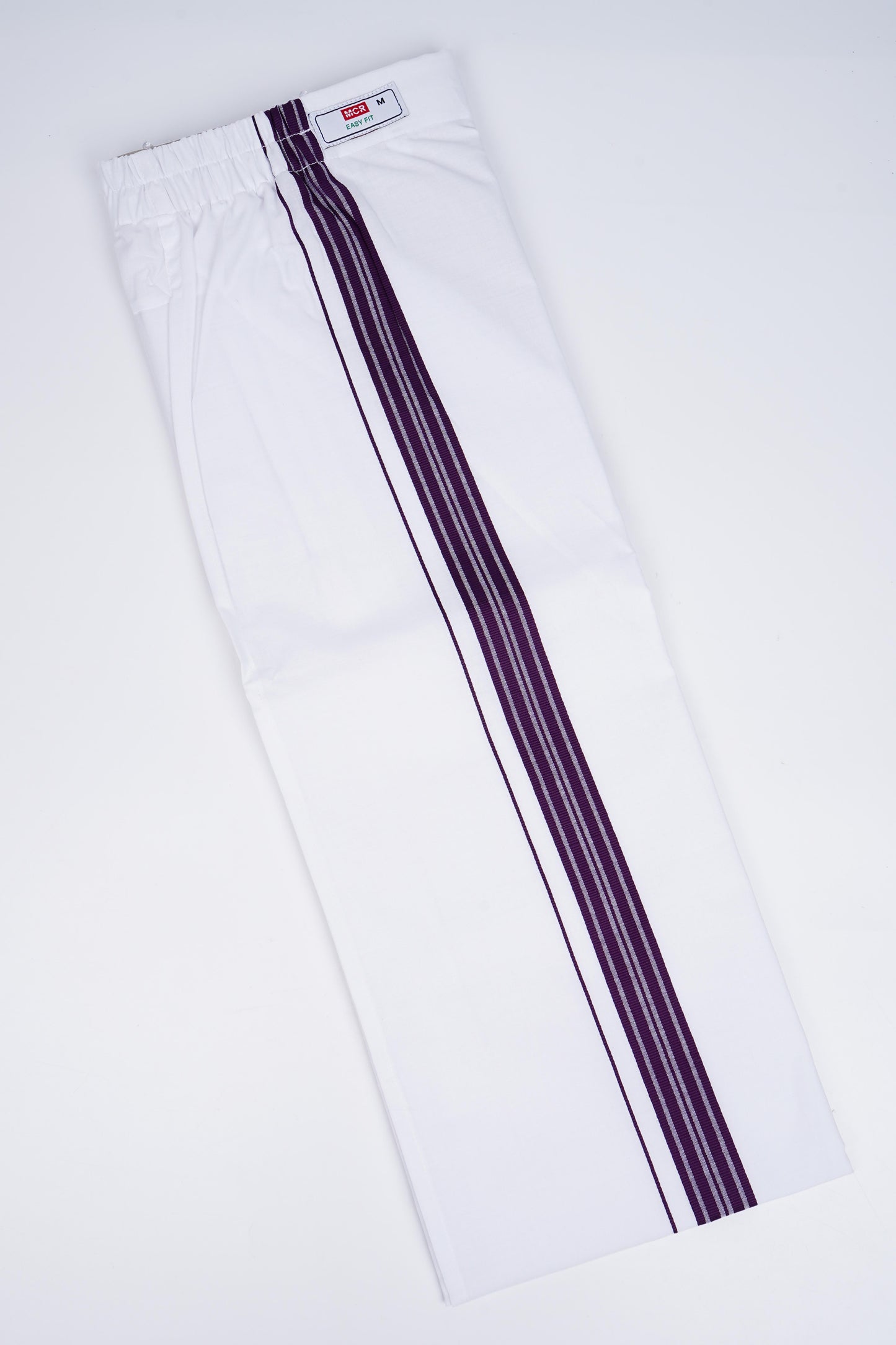 Easy Fit Fancy W/S Dhoti - Dark Violet