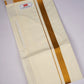 PKT GLS-02C VELCRO CREAM SINGLE DHOTI