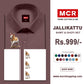 JALLIKATTU COLOUR SINGLE SET H/S - Maroon (06)