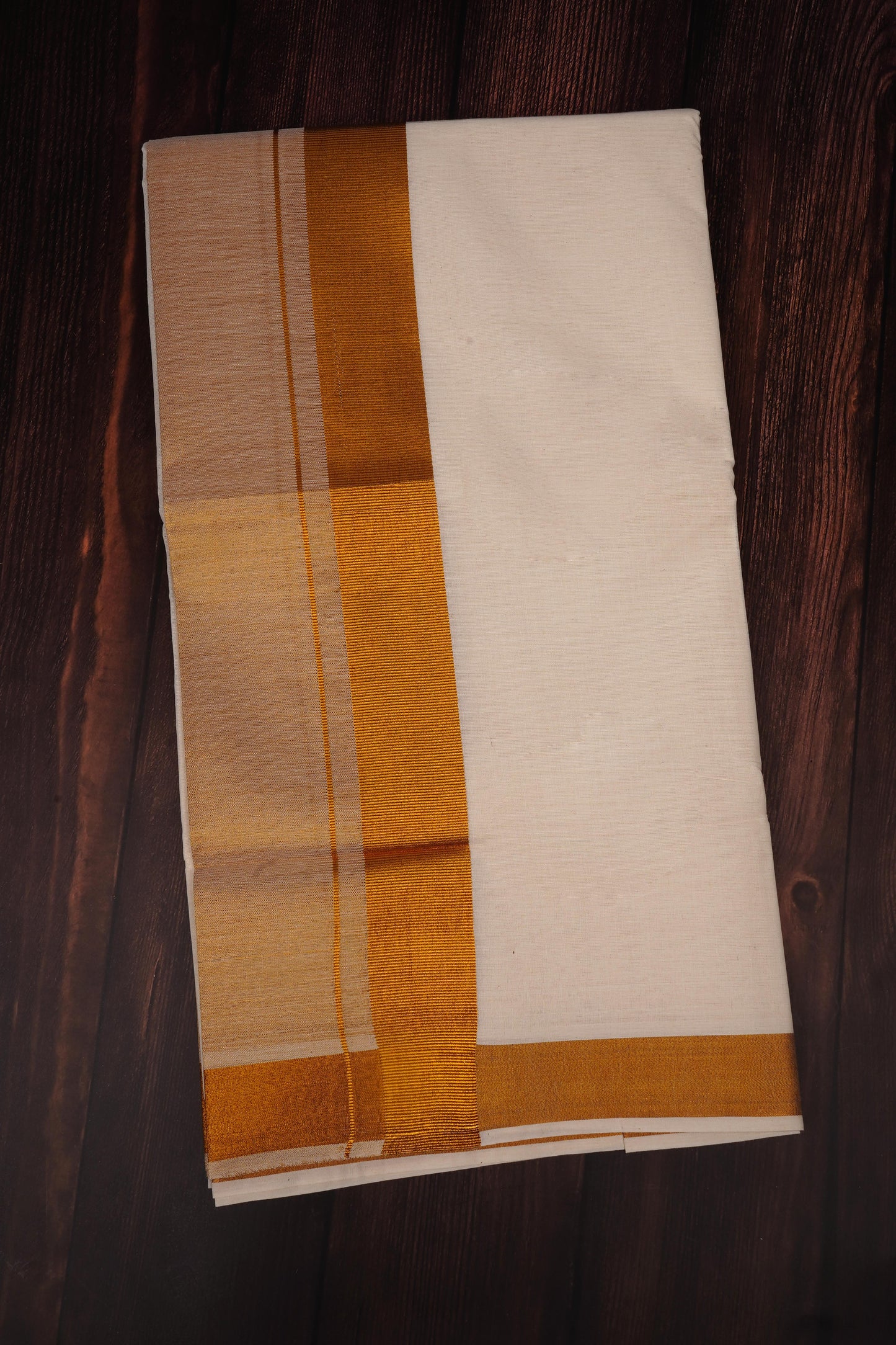 1.5 GOLD KAIRALI C/D Dhoti 3.80 MTR