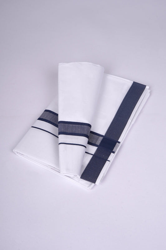 FS-112 W/S DHOTI 2.00 MTR - DARK BLUE