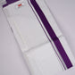 PKT FD-01 VELCRO WHITE DOUBLE DHOTI-purple