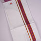 PKT FS-01 VELCRO WHITE SINGLE DHOTI - Dark Pink