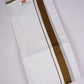 PKT FD-01 VELCRO WHITE DOUBLE DHOTI - Brown