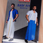 Easy Fit Fancy W/S Dhoti - Light Orange