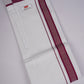 PKT FD-02 VELCRO WHITE DOUBLE DHOTI - Violet