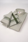 WedsLove D.Green Single Set F/S-wedding clothes for men (Perfume & Dhoti Belt Free)