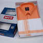 Boston Fancy Double Set H/S - (Assorted Pattern) - 21557 Orange