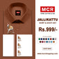 JALLIKATTU COLOUR SINGLE SET H/S - Dark Brown (51)