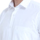 MCR ANTI WRINKLE Half Sleeve Formal White Shirt For Men