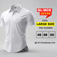 Mr. MCR Offer Combo White Shirt (Buy 1 get 1 free)