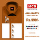JALLIKATTU COLOUR SINGLE SET H/S - Orange (57)
