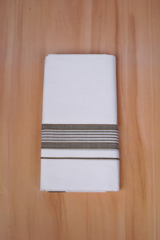 FCD-529 W/D DHOTI 3.80 MTR-Light Brown