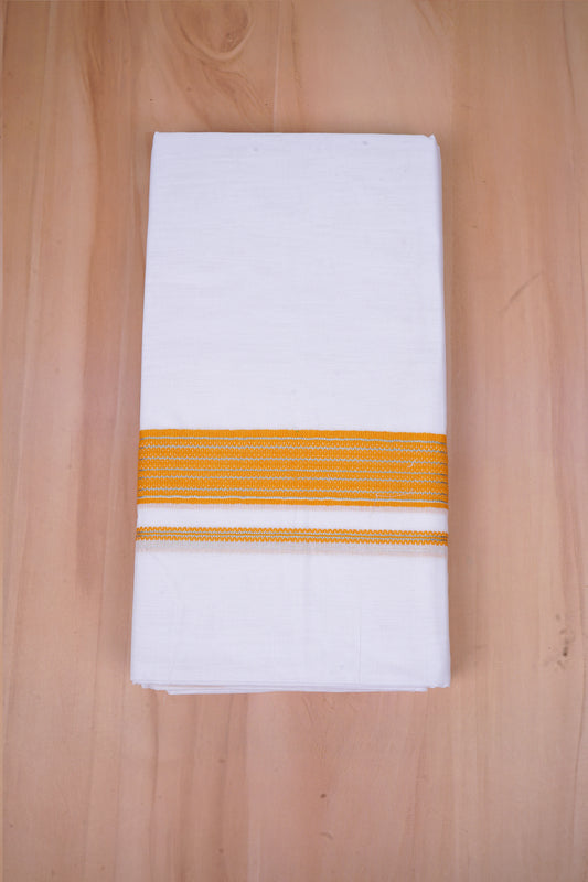FCD-470 W/D DHOTI 4.00 MTR - Yellow