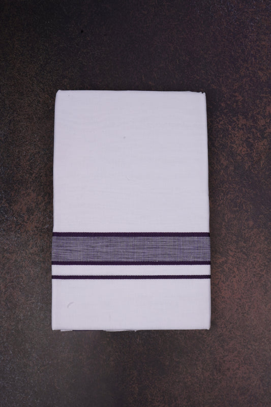 FD-108 W/D DHOTI 3.70 MTR-Light Gray