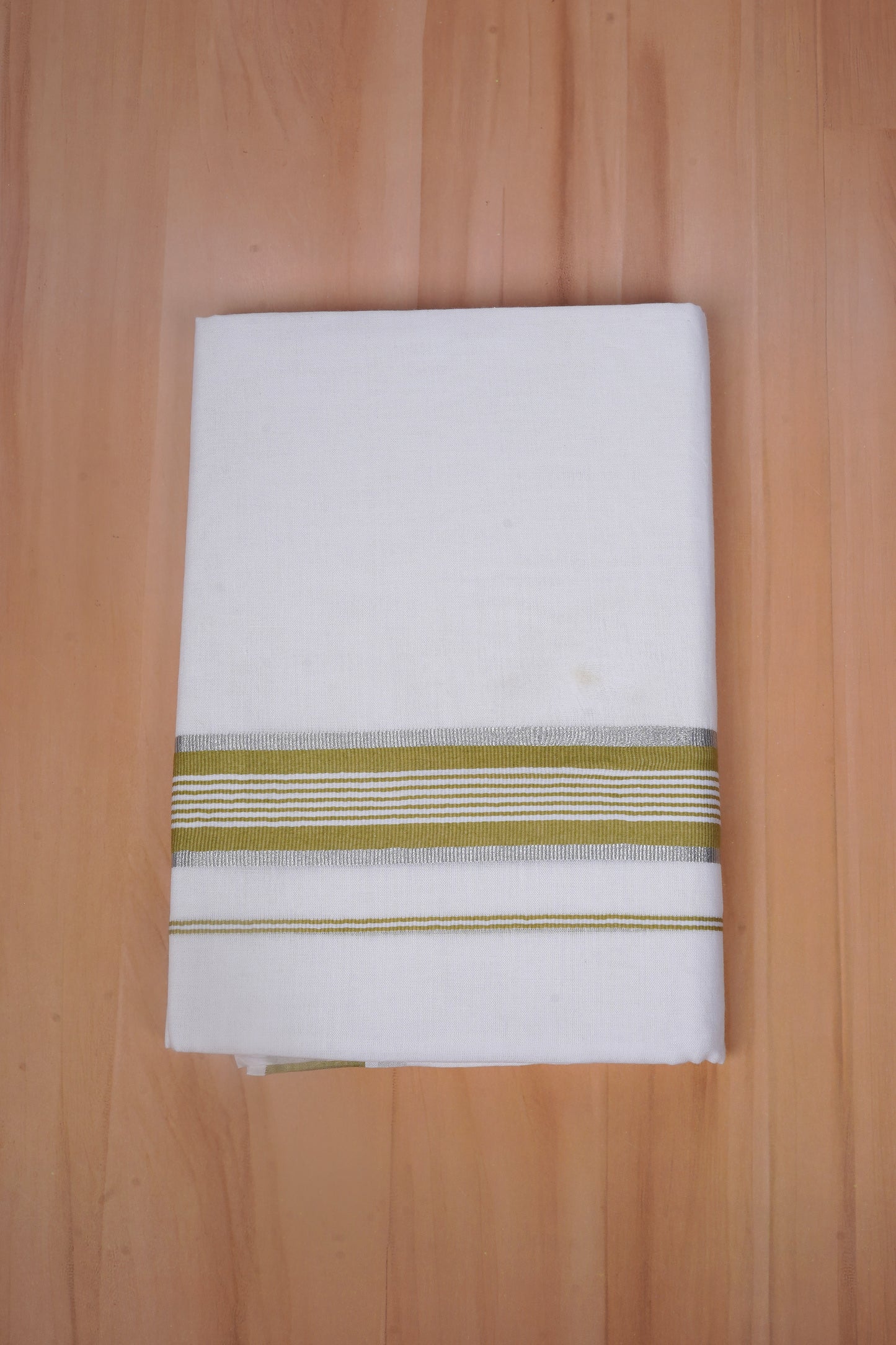 FCD-589 W/D DHOTI 3.80 MTR - Olve green