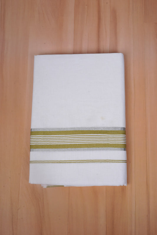 FCD-589 W/D DHOTI 3.80 MTR - Olve green