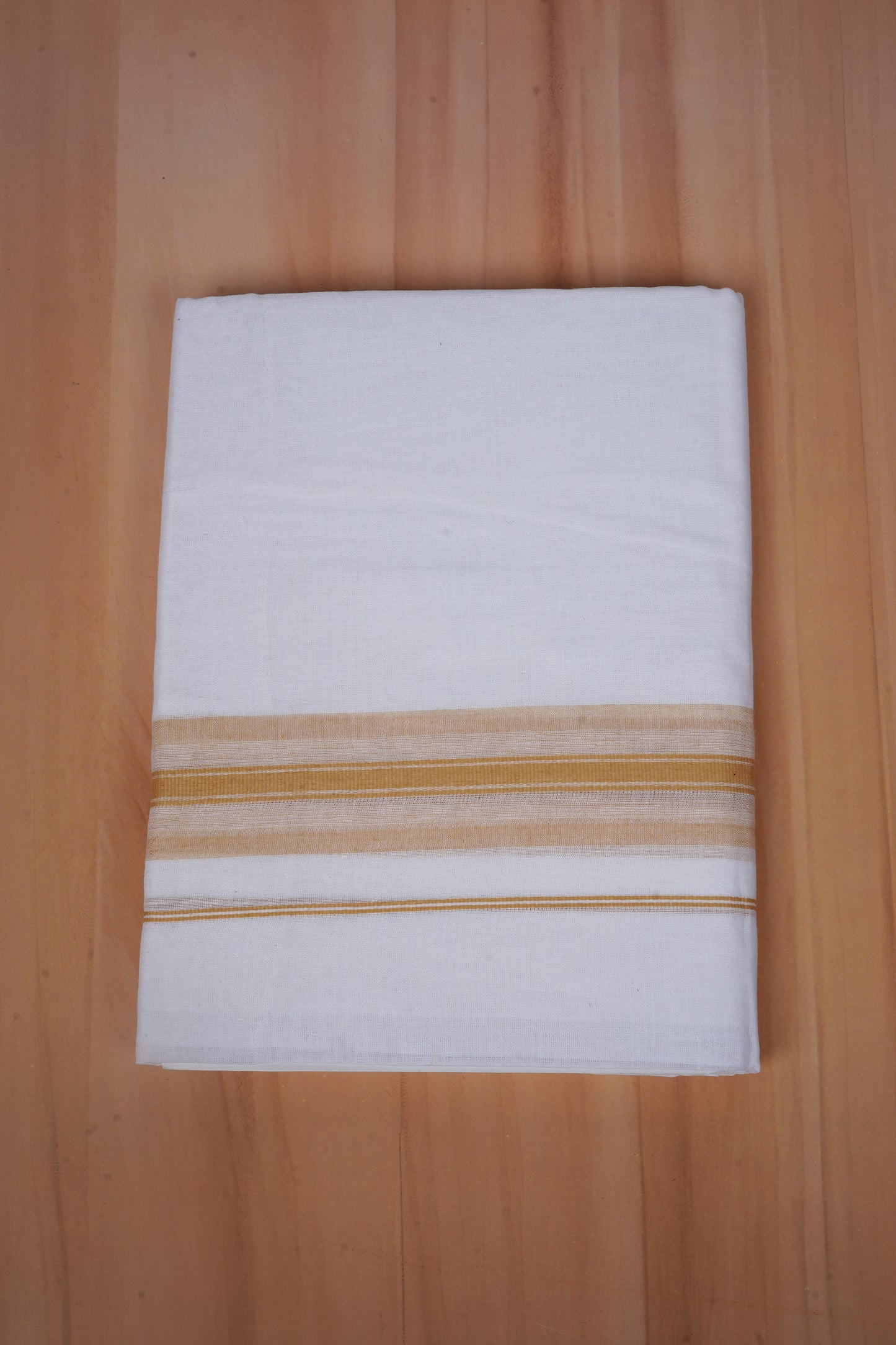 FCD-582 W/D DHOTI 3.80 MTR -Light Brown