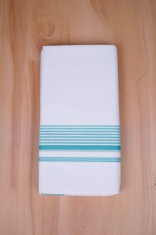 FCD-424 W/D DHOTI 3.80 MTR- Blue