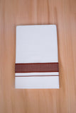 FCD-601 W/D DHOTI 3.80 MTR - Dark Brown