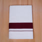 FCD-596 W/D DHOTI 3.80 MTR - Maroon