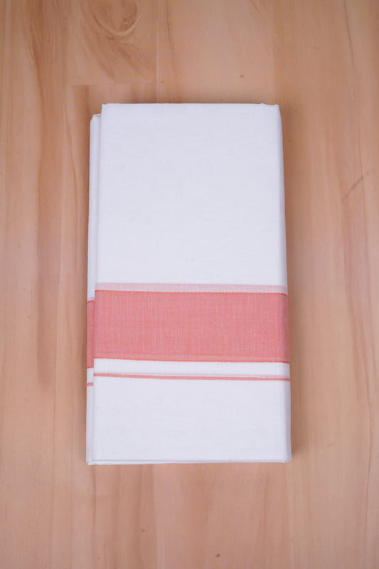FCD-39 W/D DHOTI 4.00 MTR-Light Orange