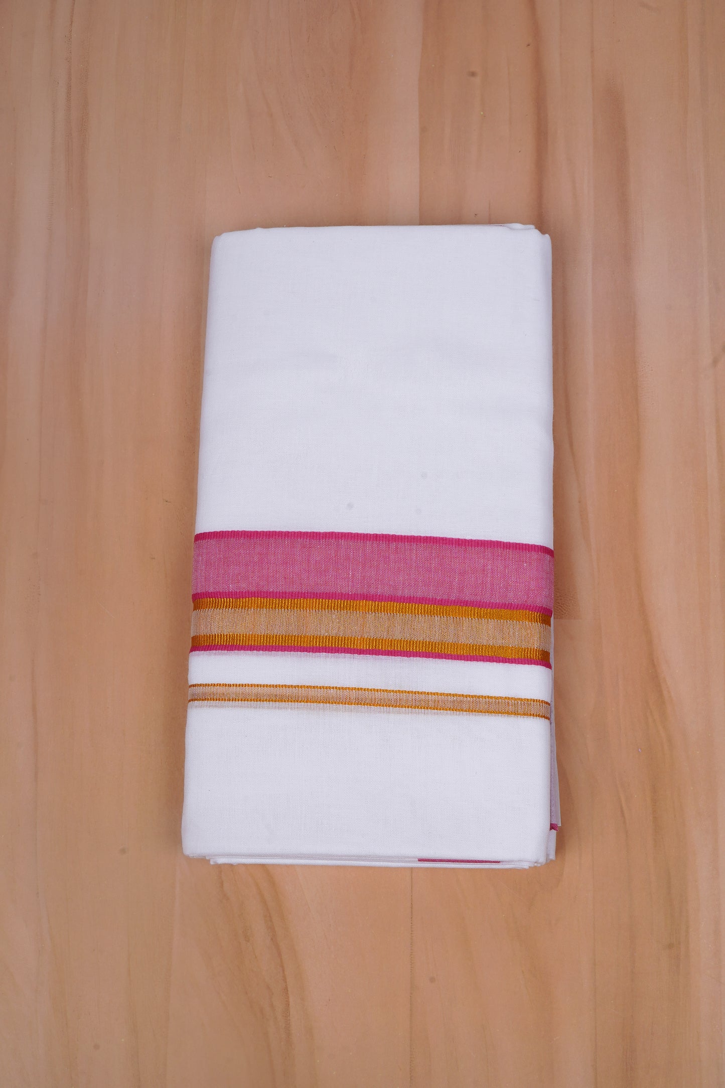 FCD-531 W/D DHOTI 3.80 MTR-Dark Pink
