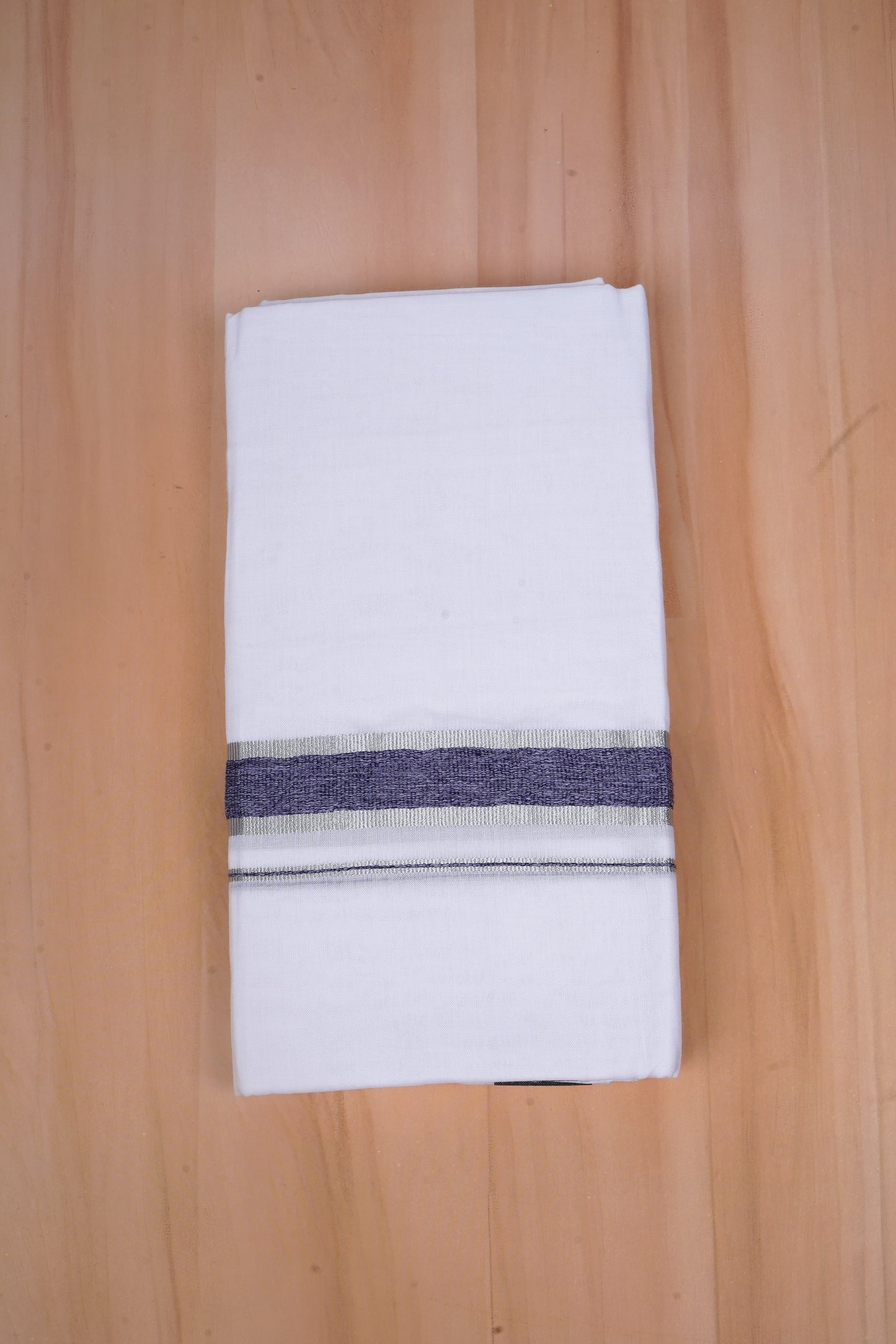 FCD-505 W/D DHOTI 3.80 MTR-Blue