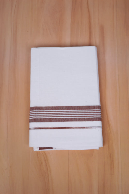 FCD-466 W/D DHOTI 3.80 MTR - Brown