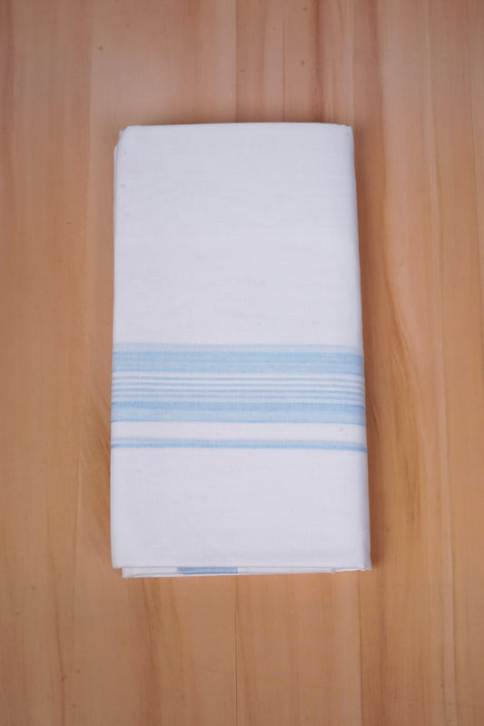 FCD-529 W/D DHOTI 3.80 MTR-Light Blue
