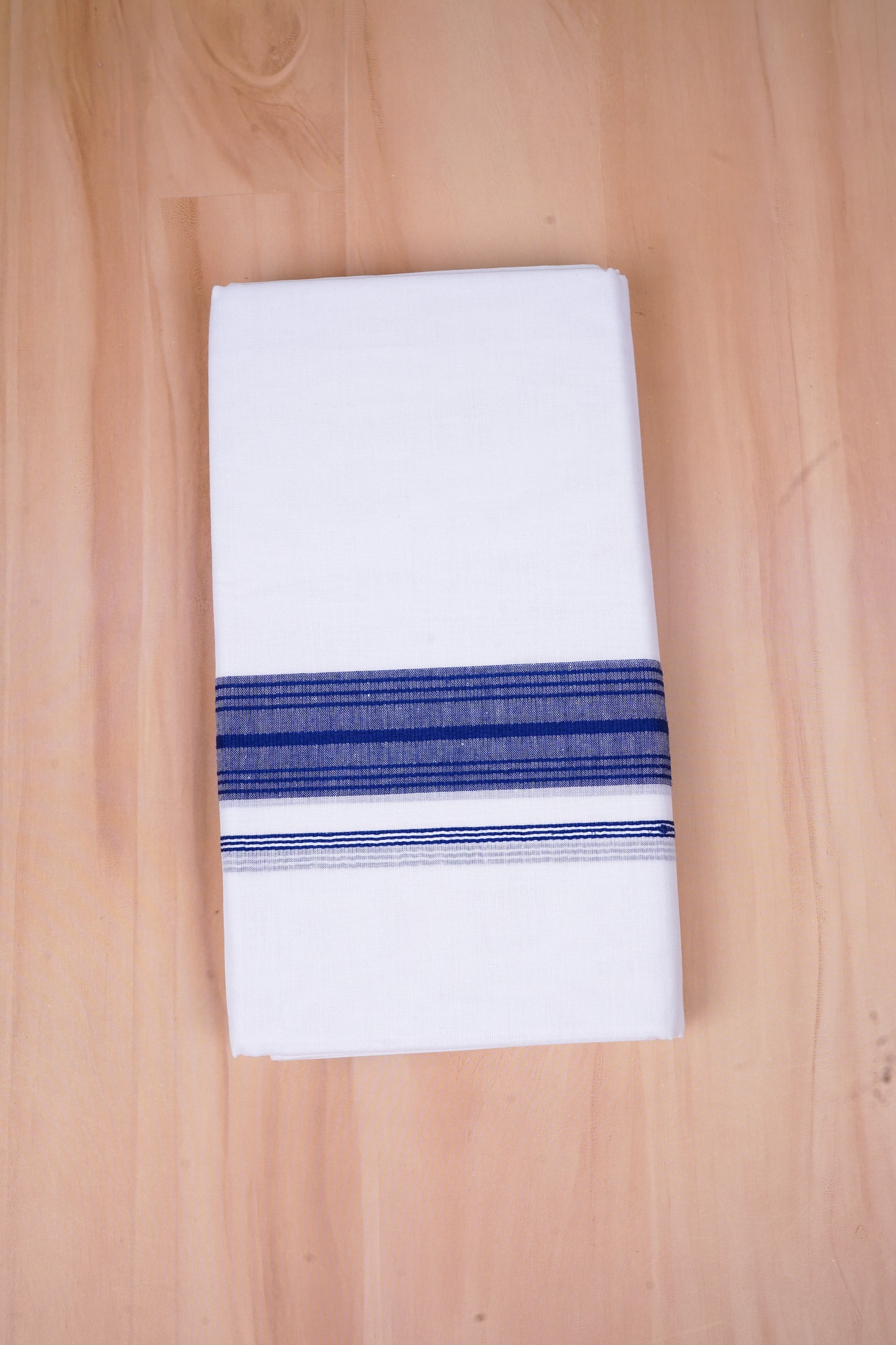 FCD-429 W/D DHOTI 3.80 MTR- Blue