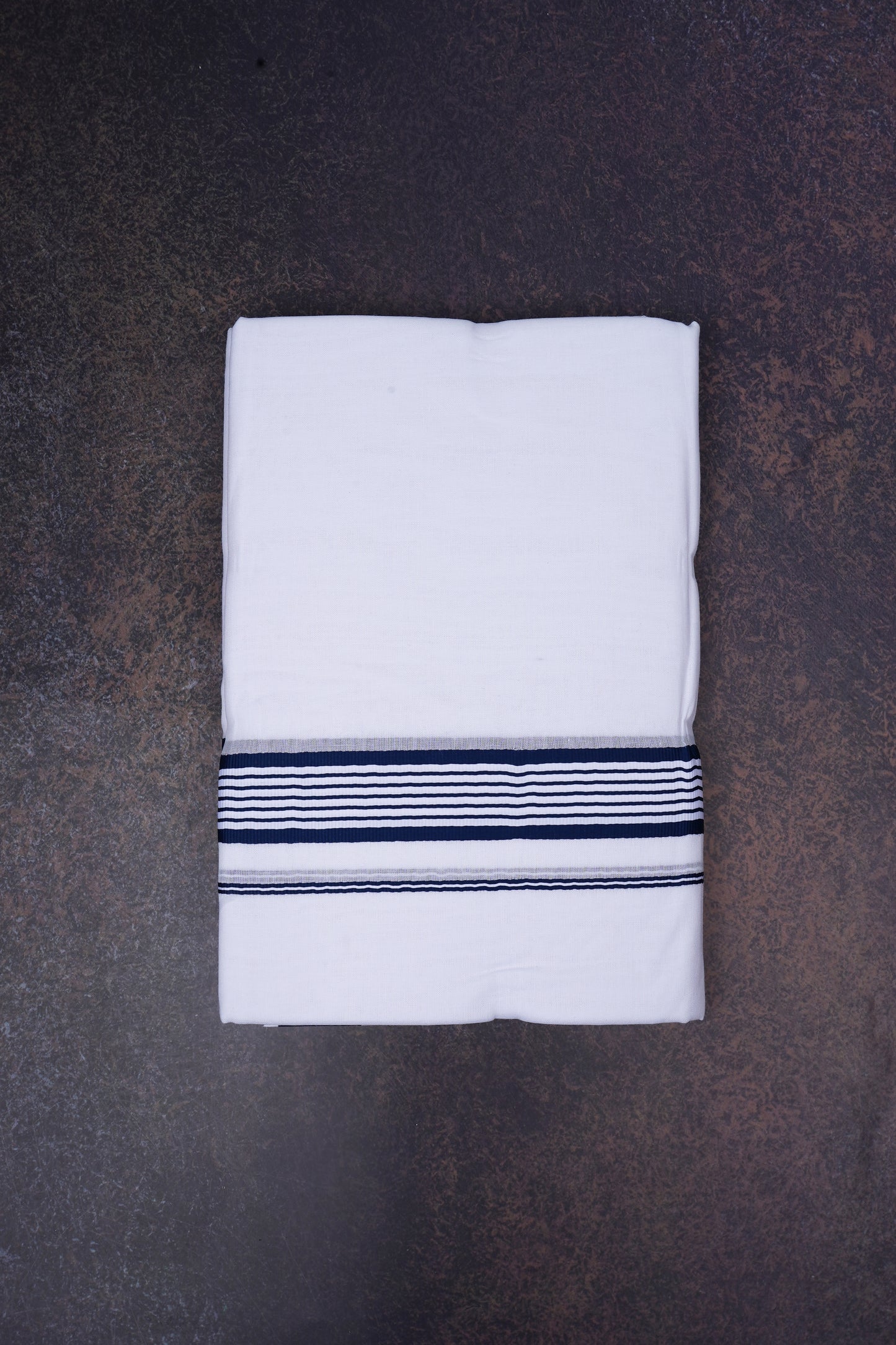 FD-158 W/D DHOTI 3.80 MTR-Dark Blue