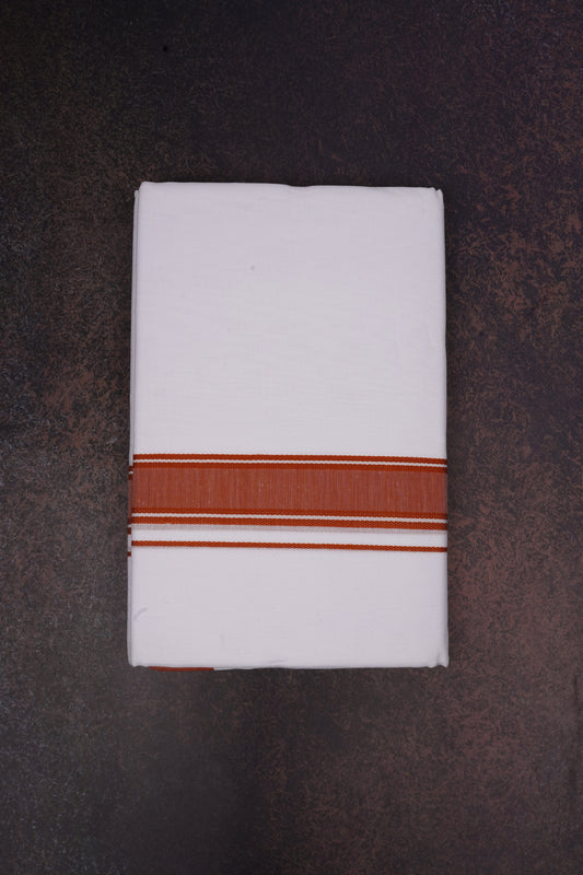 FD-116 W/D DHOTI 3.80 MTR-Brown