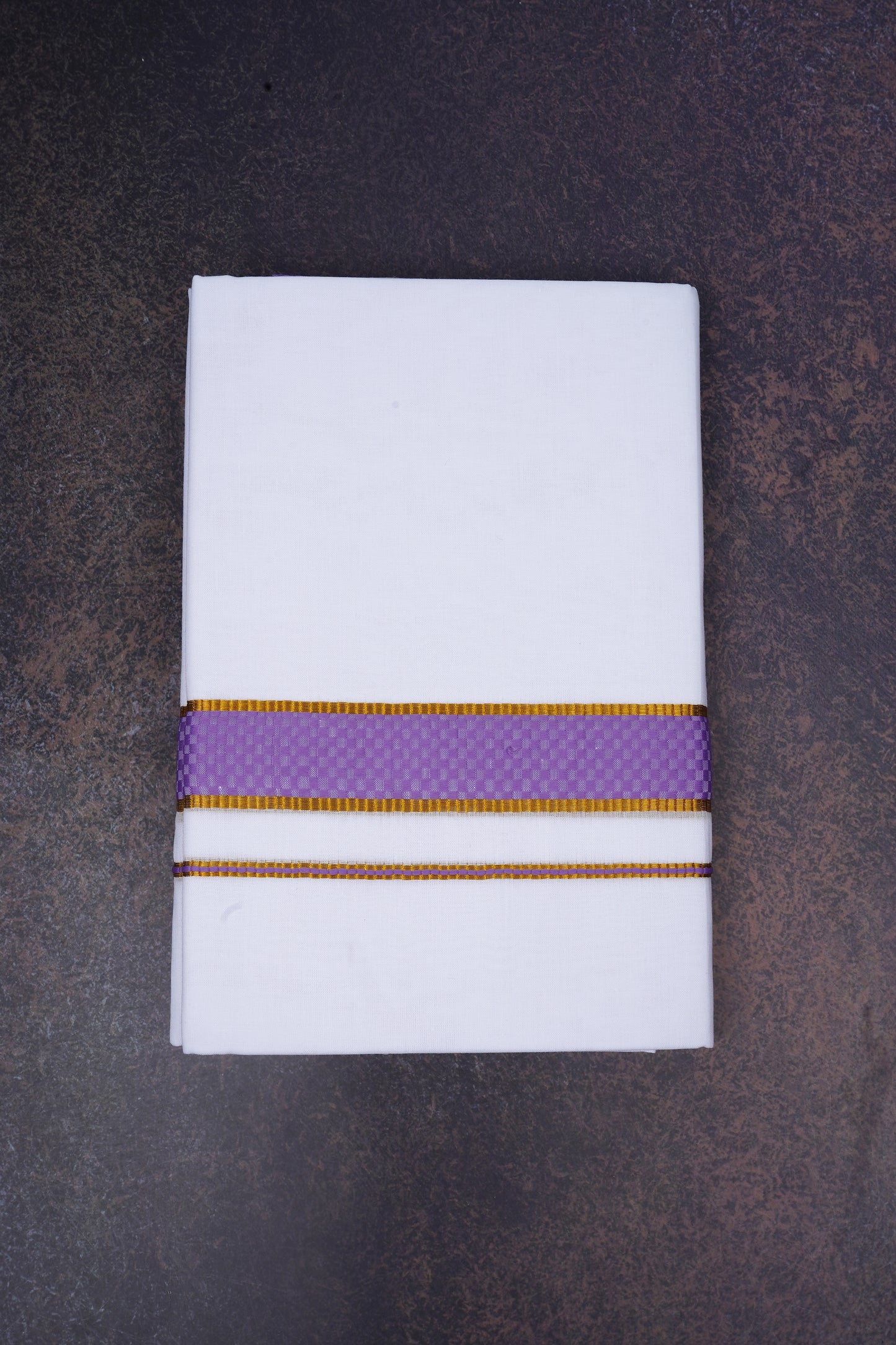 FD-200 W/D DHOTI 3.80 MTR-Violet