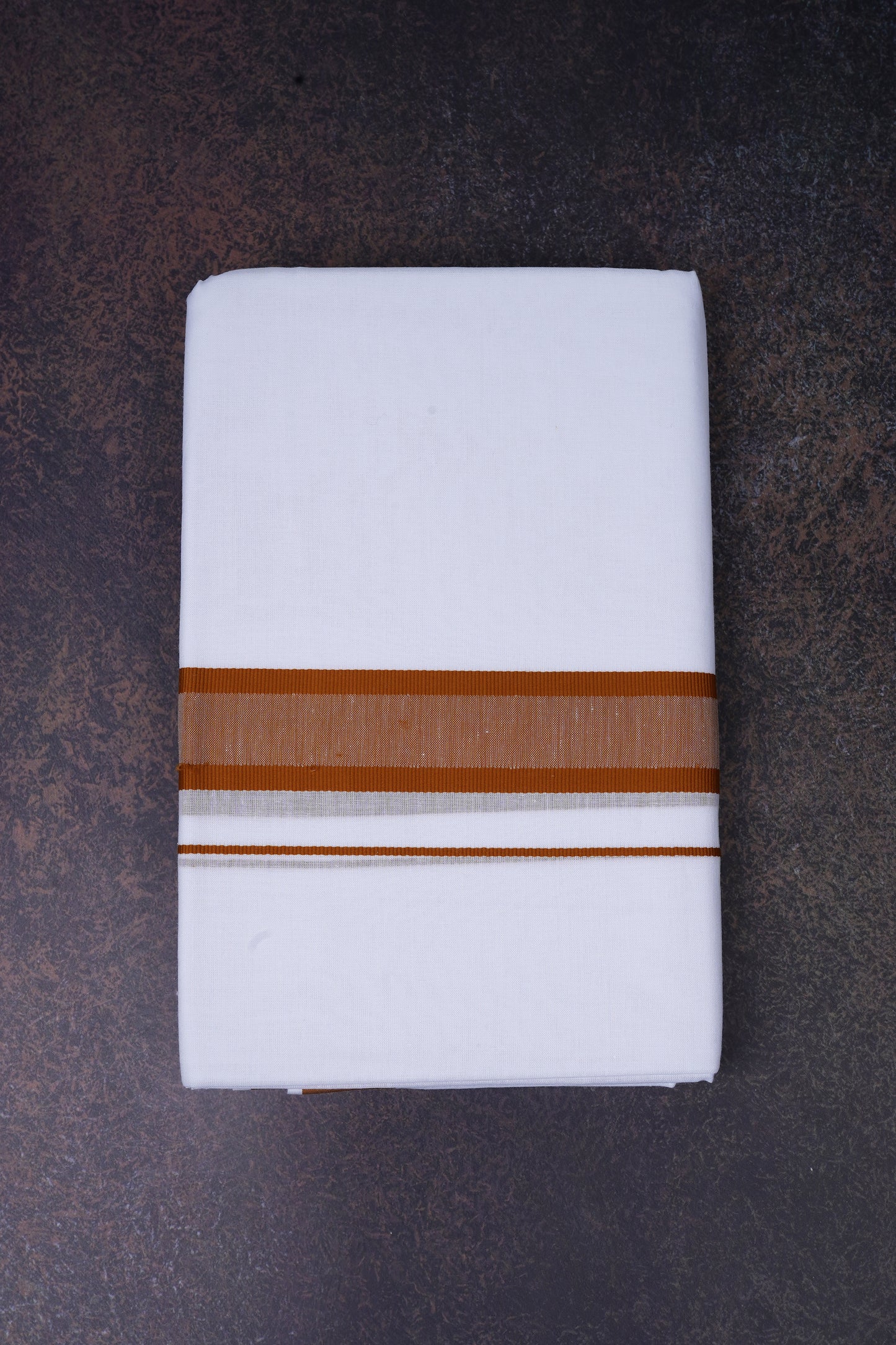 FD-91 W/D DHOTI 3.80 MTR-Brown