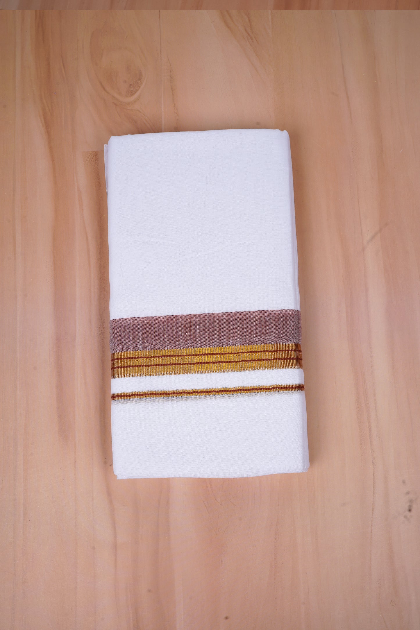 FCD-528 W/D DHOTI 3.80 MTR-Maroon