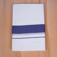 FCD-596 W/D DHOTI 3.80 MTR - Navy Blue